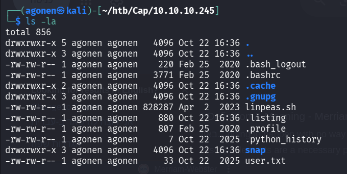 got all files recursively