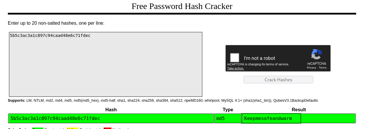 crack password