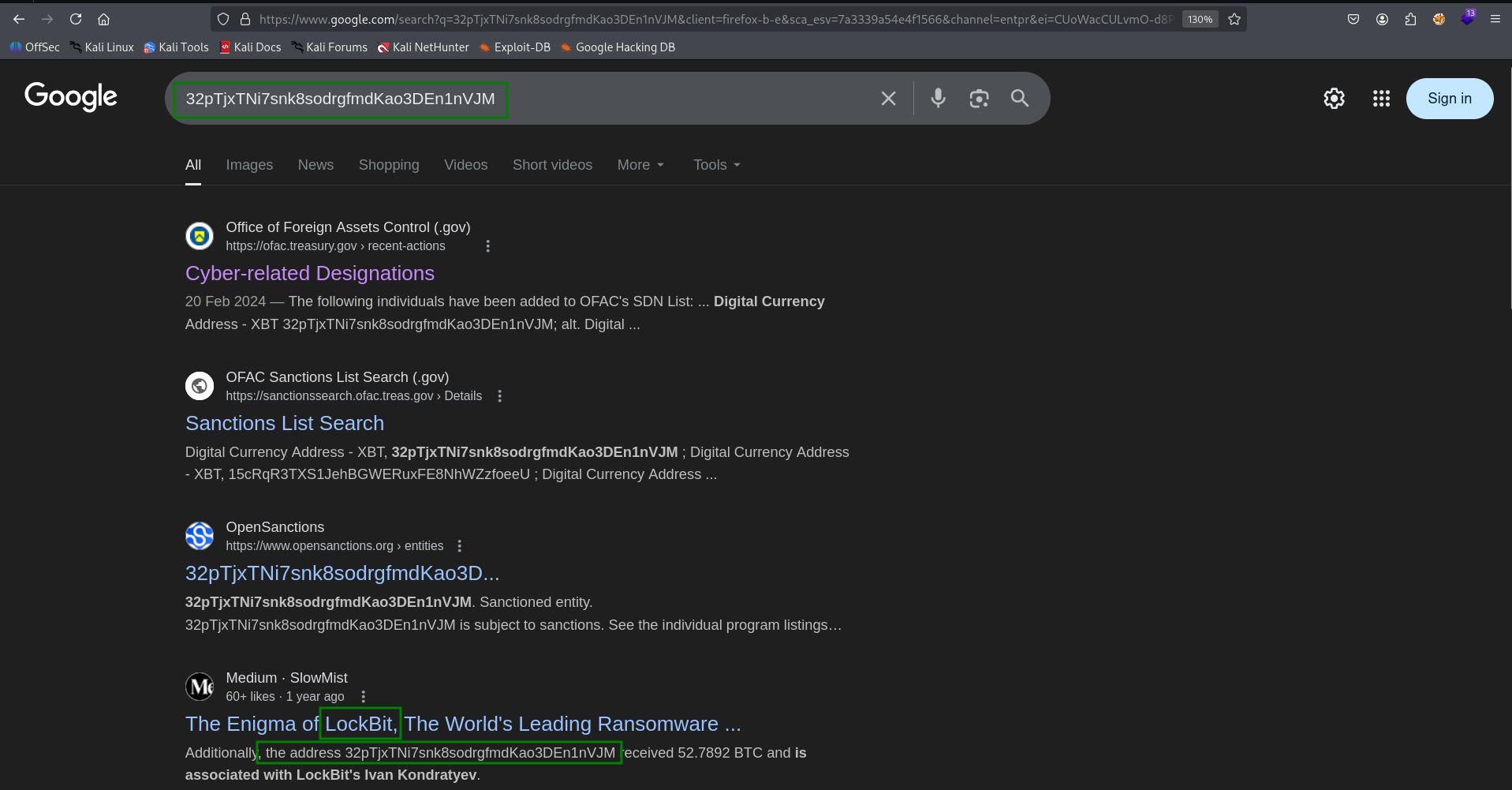 find LockBit related