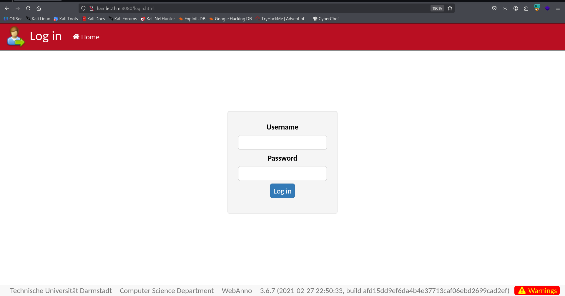 login portal