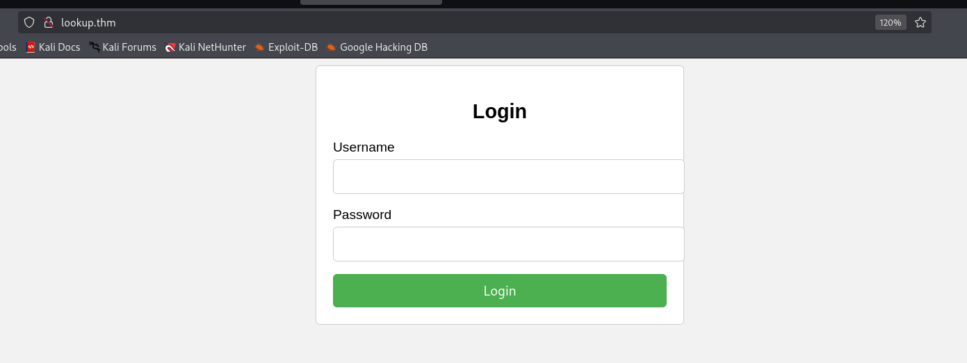 login portal