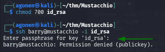 asking for passphrase