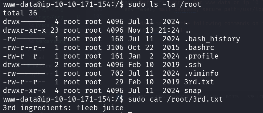 find third ingredient
