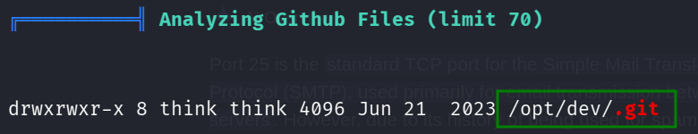 .git file found