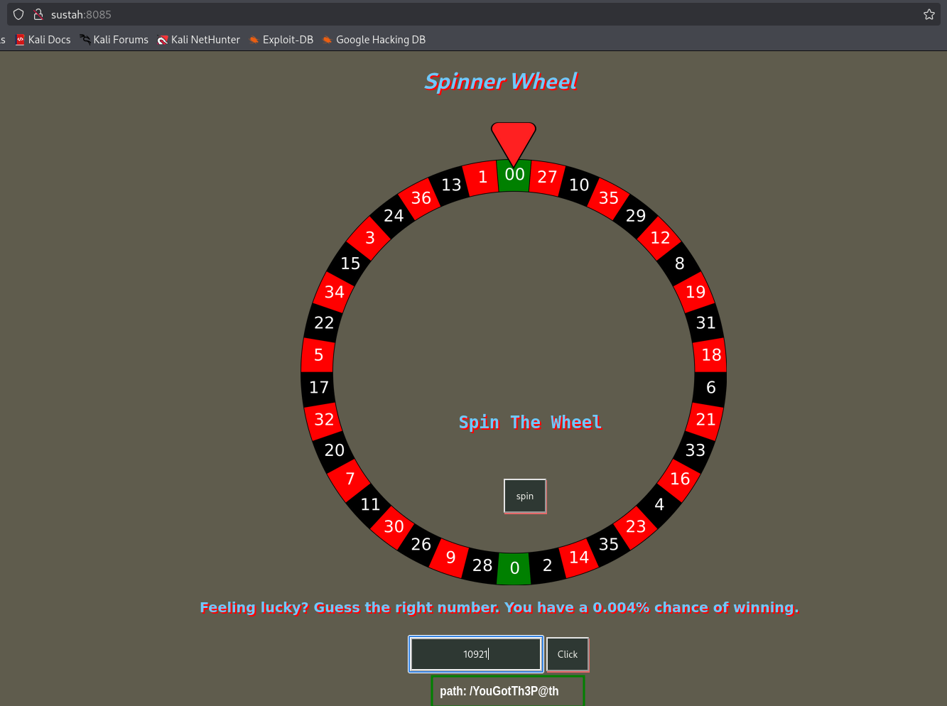 guess correct number